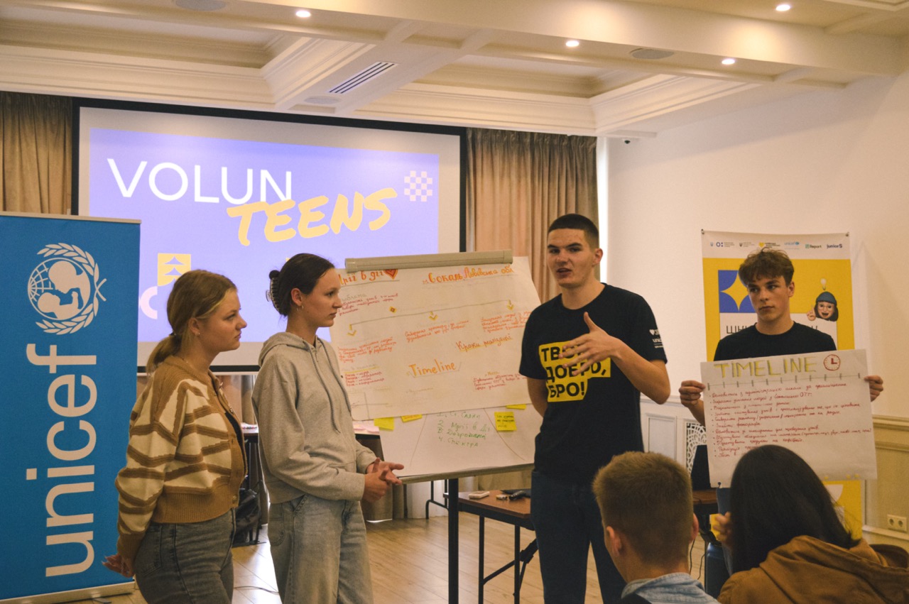 Як підтримка молодіжних проєктів розвиває громади? Кейс програми VolunTEENS